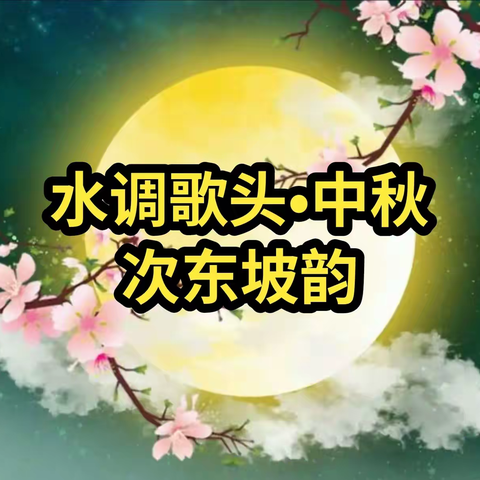 水调歌头 中秋（次东坡韵）
