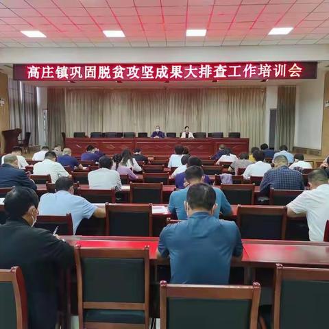 高庄镇开展巩固脱贫攻坚成果同乡村振兴有效衔接工作