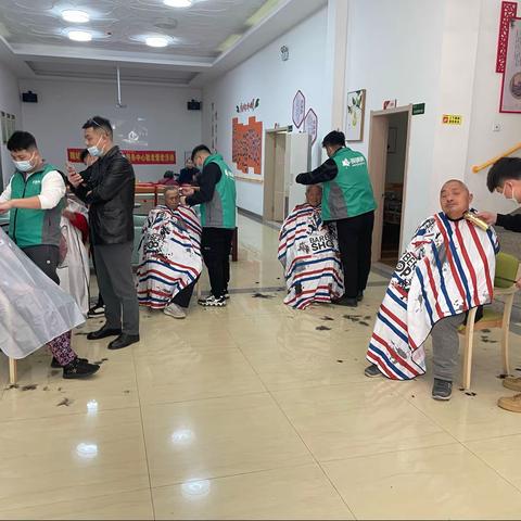 2022年魏站社区居家养老服务中心首届义剪活动圆满成功