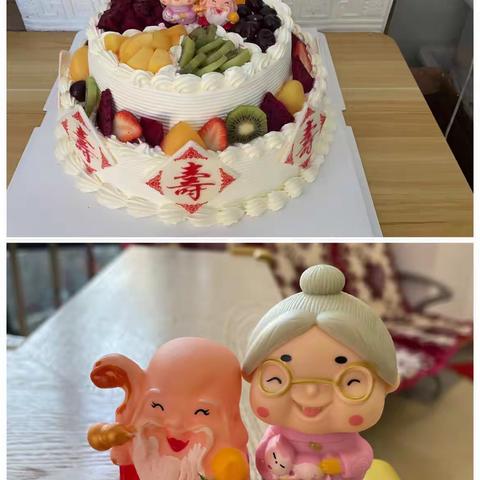 2022年魏站社区高龄老人首届生日会