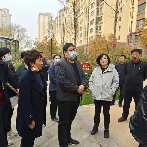 滦城街道东南都会社区迎接滦州市社区文明城市创建观摩拉练