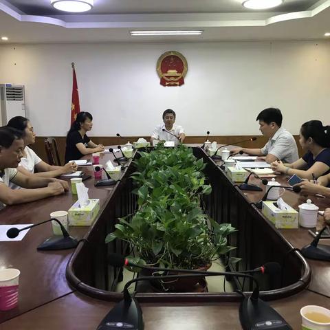 区委常委、组织部长段福生莅临区机关事务管理局宣布人事任免决定