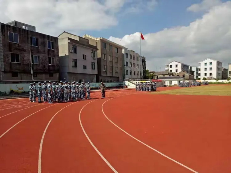 2017学年桃渚中学高中部开学典礼暨高一新生开训典礼!