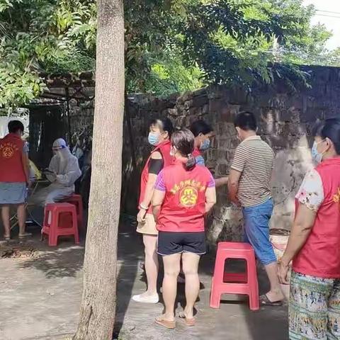 干部新村社区居委会开展疫情防控工作