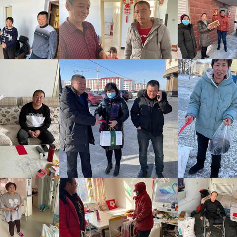 嘎松乌拉2021年春节慰问进行中