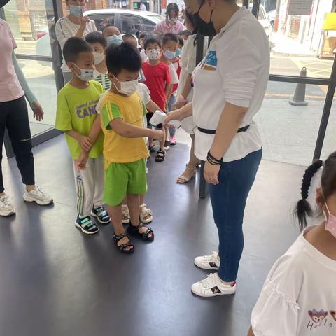 五月份福围幼儿园首次团队预约参观