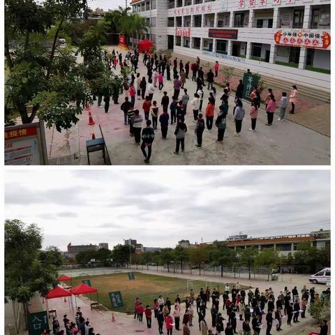 2022年揭西县塔头镇校园疫情防控应急处置及全员核酸检测实战演练流程