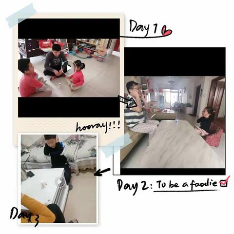 战“疫”不孤单，家园互联，亲子相伴-------现代中学幼儿园寒假亲子活动