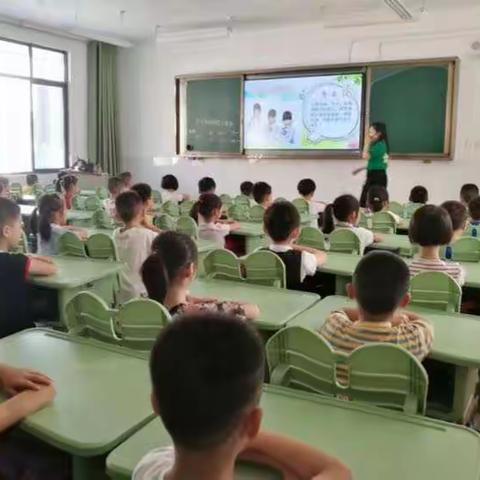 启元二实小：开学第一天——新生入学常规训练