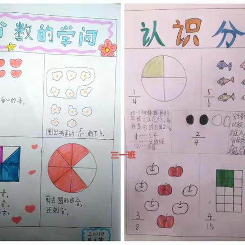 【燕京·双减】我眼中的分数—三年级数学实践活动