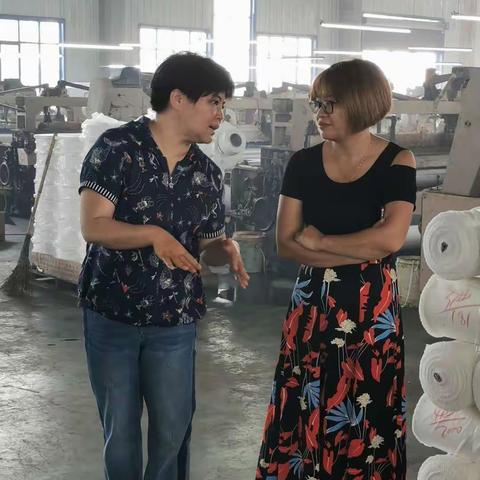 县政协副主席付青林走访“一联三帮“企业