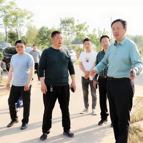 公路局局长黄昆鹏实地调研指导美丽乡村示范村创建工作