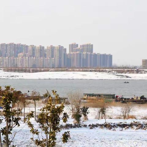 雪后蚌埠坝上