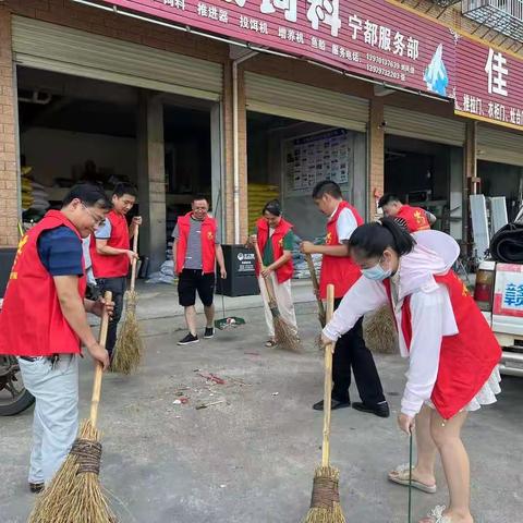 县乡村振兴局开展爱国卫生日活动