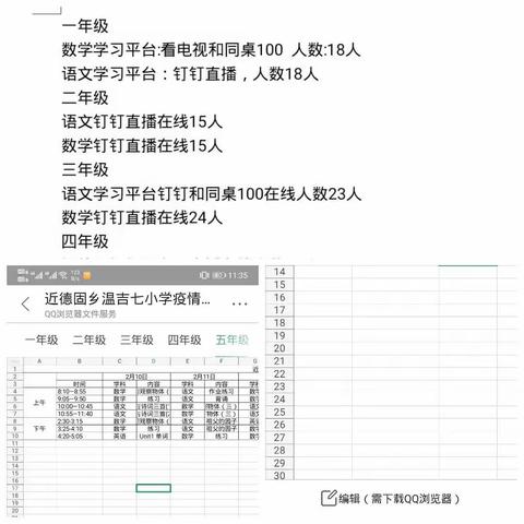 近德固乡东温小学抗击疫情，大手拉小手——学生停课不停学