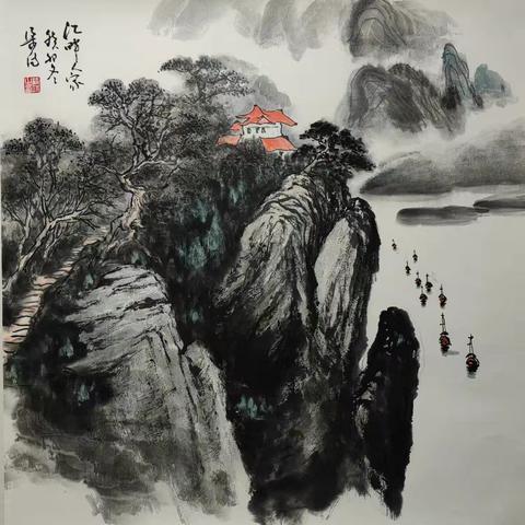 江畔人家
