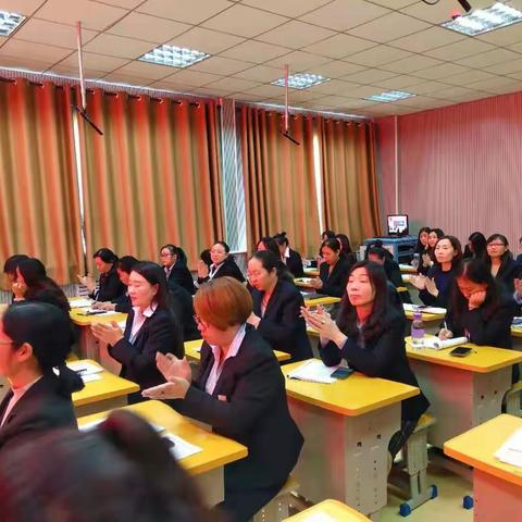 简单事用心做——记育新学区班主任工作经验交流会！