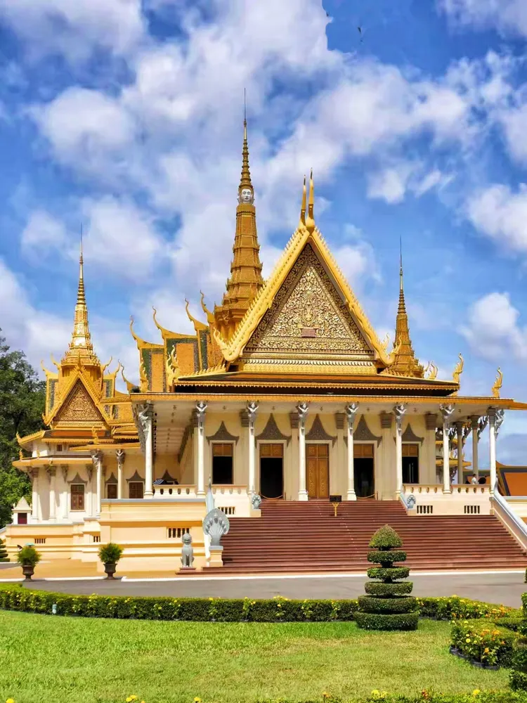 柬埔寨游记(5)金边大皇宫