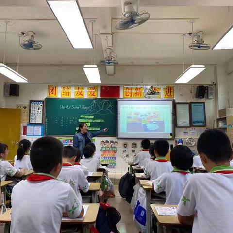 桦珑学校英语科组主教材与绘本融合教学教研活动