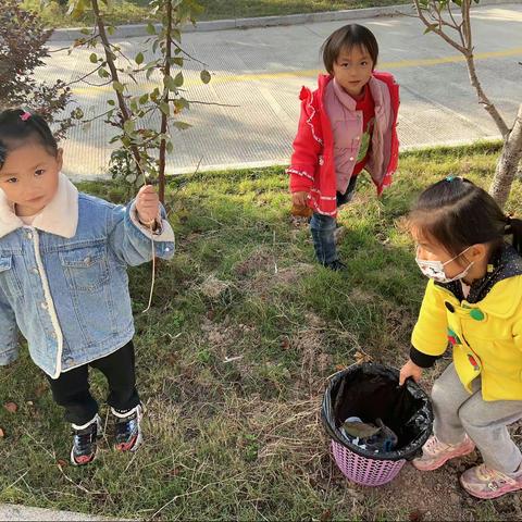 硕集中心幼儿园中一班习惯养成活动《小小值日生》