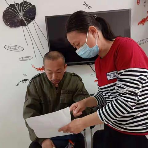 五福社区开展帮扶困难职工走出困境