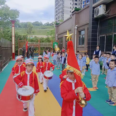 “春风化雨润童心，国防教育入童年”——北湖区第26幼儿园国防教育安全系列主题活动