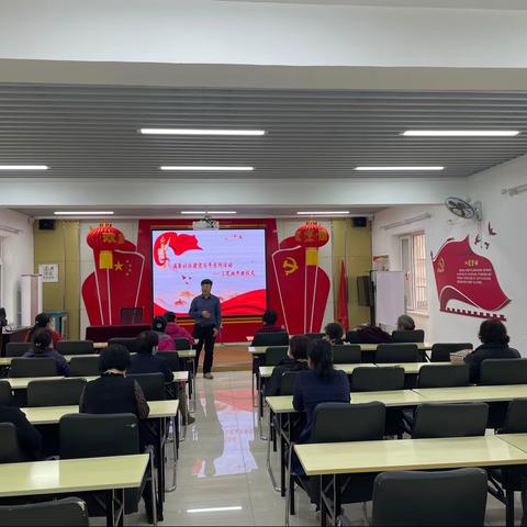 涌泉社区建党100周年系列活动—工笔画开班仪式