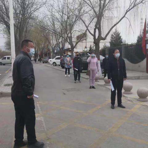 海原县第二小学开展复课开学自查评估工作