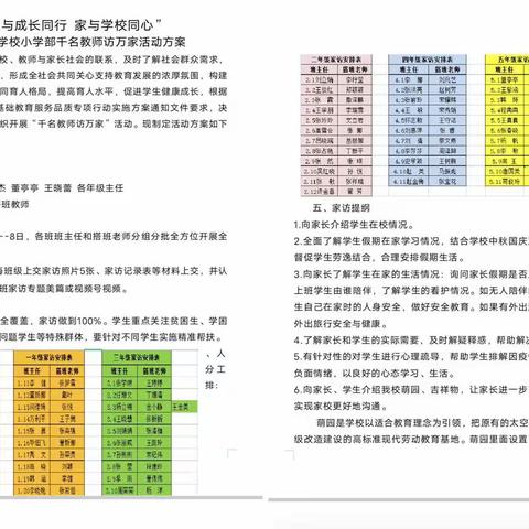 爱在家访路，浓浓家校情