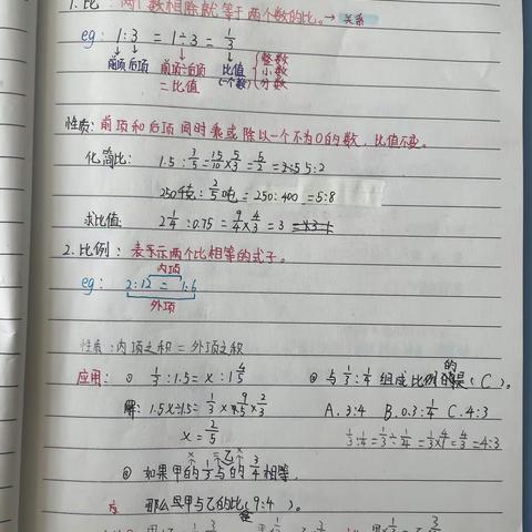 近期的课堂笔记，孩子们记的不全的可以借鉴一下