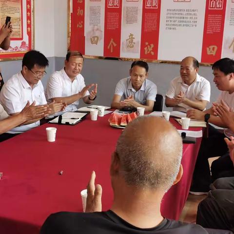 区供销社驻柴庄村基层治理工作队喜迎建党100周年座谈会