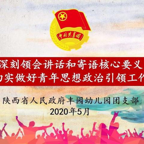 深刻领会讲话和寄语核心要义 切实做好青年思想政治引领工作