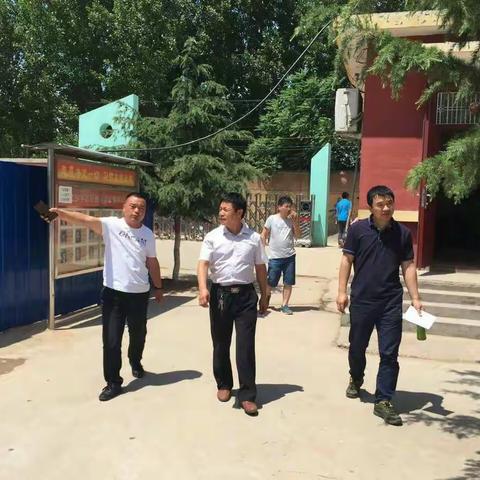 信息中心侯主任一行四人来习文学区指导信息化建设