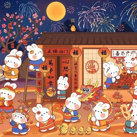 【过小年 品习俗】叮咚🔔您有一封📨来自“博雅学园幼儿园夏至班”的㊗️福请查收📮