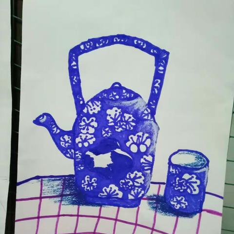 青花瓷写生