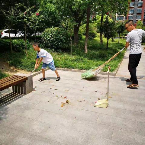 【绽放·精彩】济水西关学校四四班“小手拉大手，共向文明走”志愿服务活动