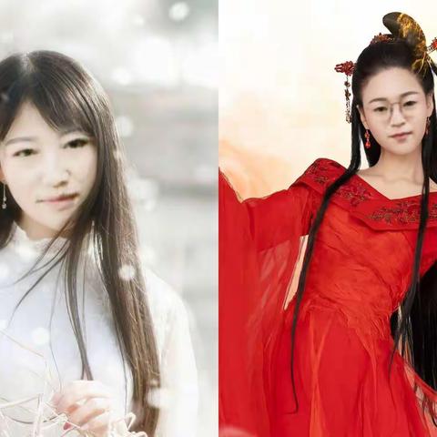 赠玉斌变身影集.展古今美人风彩