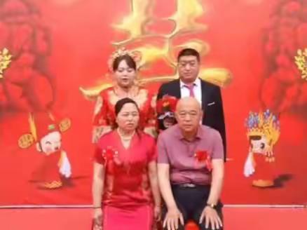 武秀峰.李桂花爱女武树芸.王鹏飞新婚影集