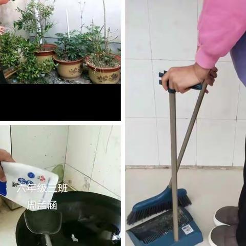 居家劳动我最美---六年级三班线上劳动作业简报
