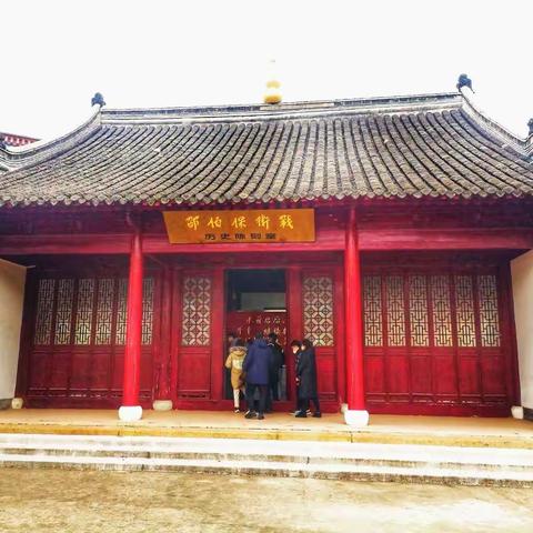 江都乡村游之十八：参观邵伯保卫战历史陈列馆