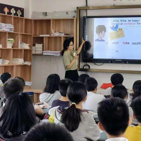 玩转期末英语复习课——记台州湾新区三甲小学英语复习课教研活动