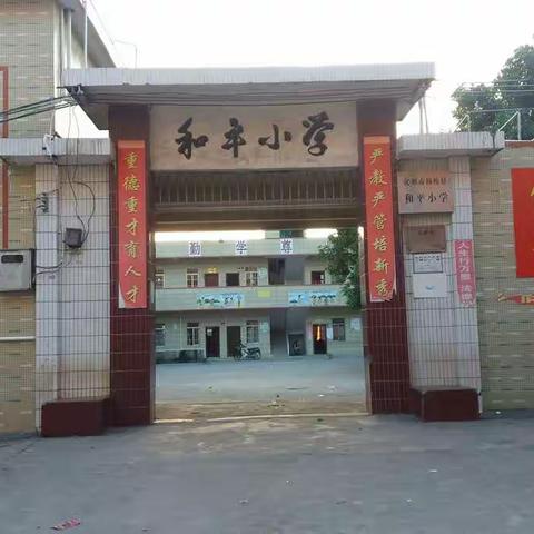 化州市杨梅镇和平小学“停课不停学，成长不延期”