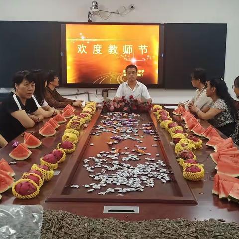 师者匠心----成安六中庆祝第38个教师节活动