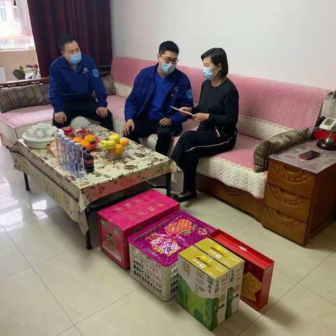 慰问国外出差职工家属，展现科室人文关怀