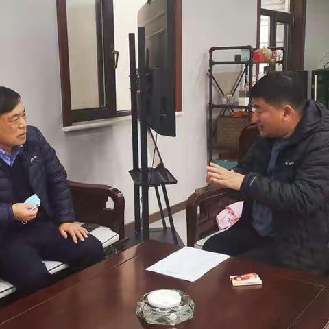 龙安区副区长王军深入马投涧镇企业开展“万人助万企”活动