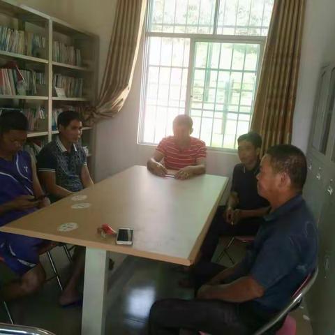 2018年3月12日感城镇张光辉司法所到陀头村调解土地纠纷