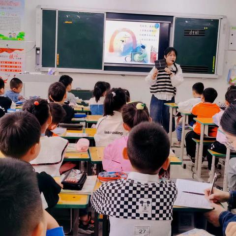 榜样引领，砥砺前行—滕州市实验小学大同校区低年级语文立标课活动