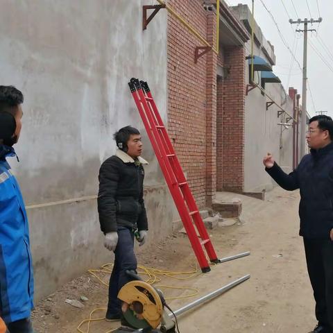 丛台区城管局督导煤改气工程进展情况