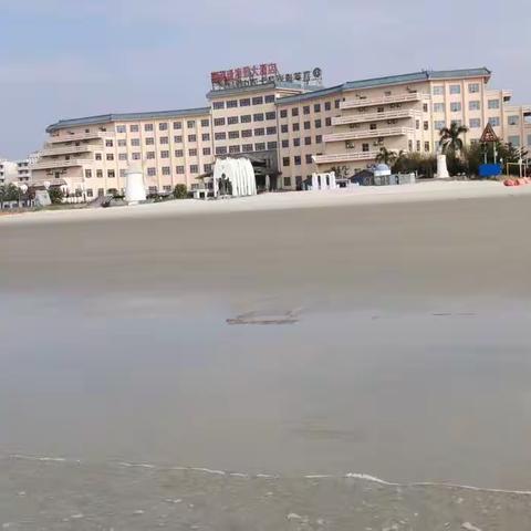 海边徒步