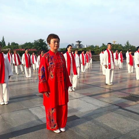 汉中市太极拳协会举行协会活动日培训活动